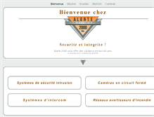 Tablet Screenshot of alerte2000.com